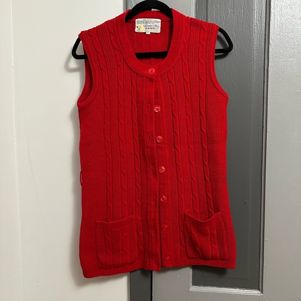 Sweater Bee BANFF LTD. Vintage Vest
